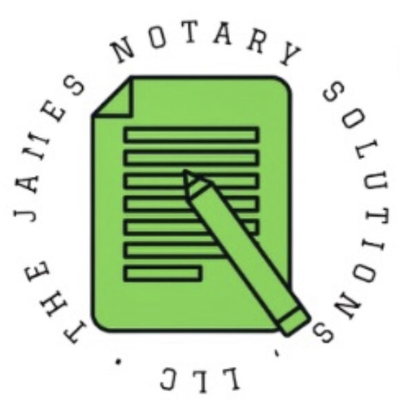 The James Notary Solutions Logo